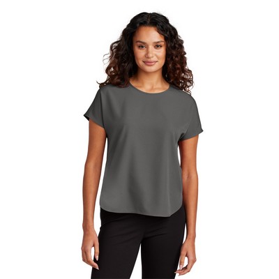 Mercer+Mettle® Women's Stretch Crepe Crew